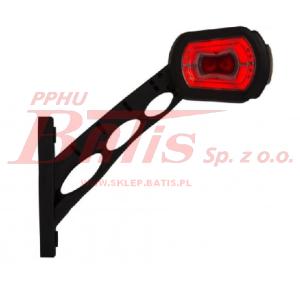 LAMPA horpol / prawa OBRYSOWA TRZYFUNKCYJNA PRAWA HOR 101, KOMPATYBILNA Z CZUJNIKIEM COFANIA, DIODOWA 12/24 V Z PRZEWODEM 2X0,75MM2 O DŁUGOŚCI 0,5MB BEZ WTYCZKI