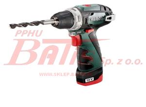 WIERTARKO metabo WKRĘTARKA AKUMULATOROWA  PowerMaxx BS Basic  / notatka /