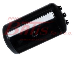 ZBIORNIK febi POWIETRZA 20L FI-246MM/L-496,5 mm 4 PORTY M22*1,5 DIN EN286-2 BEZ OBEJM DAF CF 75 /IV, CF 85 /IV, XF 95/105 / ACTROS / trzy porty z jednej strony / notatka /