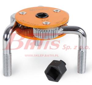 KLUCZ beta SAMONASTAWCZY DO FILTRA OLEJU ZABIERAK 3/8' i 1/2' / rozstaw  72-127mm /