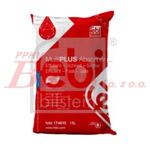 SORBENT febi WOREK / pojemność 15 litrów /  MultiPLUS Absorber olejów i innych chemikaliów ciekłych /