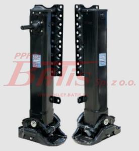 PODPORA jost NACZEPY KPL.TYP 'L-500'/ STOPA TYPU 'S' - PŁASKA-WAHLIWA / H-750 430 WYSUWU