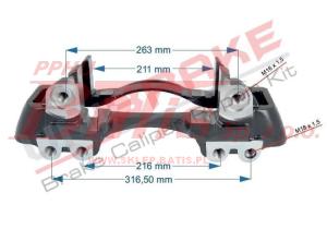 WSPORNIK unb ZACISKU HAMULCOWEGO PAN19