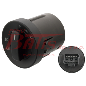 WŁĄCZNIK febi OBROTOWY ŚWIATEŁ MAN TGL/TGM, TGA/TGS/TGX