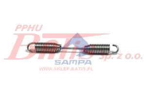 SPRĘŻYNA sampa SZCZĘKI HAMULCA BPW / 24*4*229