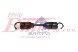 SPRĘŻYNA sampa  SZCZĘK HAMULCA 5*32*204 / SZYSZKA / TRAILOR