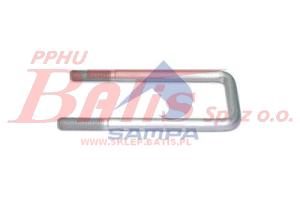 STRZEMIĘ sampa RESORU 102/M20*3/280 VOLVO FH 12 1993-2005, FH 16 1993-2003, FM 9 2001-2005, FM 10, FM 12 1998-2005, NH 12 /BR