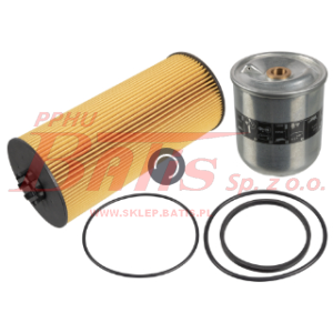 WKŁAD febi FILTRA OLEJU KPL 2 SZT/WKŁAD   PUSZKA WIRÓWKA DO MERCEDES/ACTROS MP2/ Z SILNIKAMI V6 I V8 EURO 3