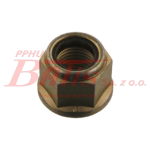 NAKRĘTKA febi STRZEMIONA M18*2*24 BIAŁA SAMOKONTRUJĄCA /Rozmiar klucza 27 / Grubość [mm] 24,0 / średnica zewnętrzna [mm] 33,0 / Jakość/ Klasa 10 /