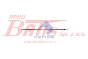 LINKA sampa SCHOWKA SCANIA P/R/T/ CG/CR 19 / Długość [mm]: 600 / krótka, zamek na dole /
