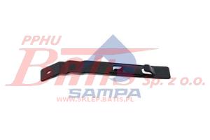 HAK sampa DO ŁĄCZNIKA GUMOWEGO BŁOTNIKA TYLNEGO SCANIA 94/114/124/144/164//P/G/R/T