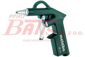 PISTOLET metabo DO PRZEDMUCHIWANIA / Ciśnienie robocze: 2 - 6 bar / Pobór sprężonego powietrza: 100 - 200 l/min / notatka /