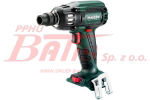 WKRĘTARKA metabo AKUMULATOROWA SSW 18 LTX  / skrzynka / w opakowaniu ładowarka ASC 145 / akumulatory 18 V - 5,5 Ah x 2 sztuki /