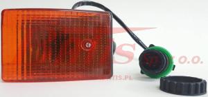LAMPA tangde KIERUNKOWSKAZU LEWY / PRAWY MERCEDES ACTROS/ AXOR z wtyczką    przewód