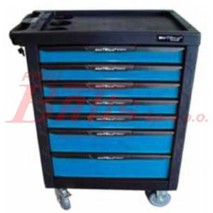 WÓZEK NARZĘDZIOWY Z WYPOSAŻENIEM 220 ELEMENTÓW JOBI