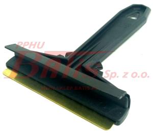 SKROBACZKA DO SZYB WIELOFUNKCYJNA Z BLASZKĄ