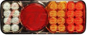 LAMPA TYLNA ZESPOLONA 4 SEGMENTOWA PRAWA  DIODOWA waś