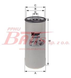 WKŁAD HENGST FILTRA OLEJU RVI/MAGNUM / PREMIUM / KERAX SILNIK DXI PO 2005 ROKU, CAT, CATERPILLAR