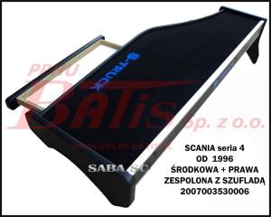 PÓŁKA RTV - SCANIA 4 DUŻA Z SZUFLADĄ od 1996 r