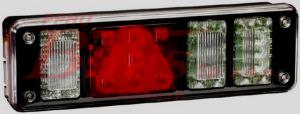 LAMPA hella / lewa TYLNA LEWA POZYCJA/ STOP/ DIODOWE SCHMITZ  / druga strona 178586 /Rodzaj lampy LED, P21W, PY21W / wtyczki EasyConn 1 x 7, EasyConn 4 x 2 / patrz notatka /