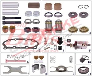 KPL.unb NAPRAWCZY ZACISKU HAMULCOWEGO /SAMOREGULATORA PRAWY/ RVI MAGNUM 420/430/470/390 E-TECH 400/440/480 PREMIUM 420 OD 1996 R