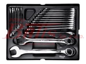 WKŁAD richman KLUCZE PŁASKO-OCZKOWE 6-32mm 24ele