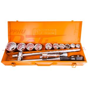 KPL GRZECHOTKA richman 3/4' 14ELE Z NASADKAMI 12 KĄTNYMI 22-50