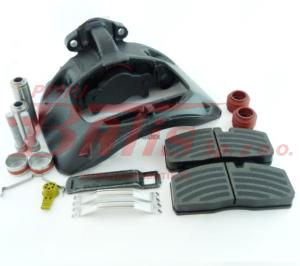 ZACISK haldex / nowy PRAWY HAMULCOWY MODUL T SBS2220 / SBS2243  / KLOCKI 29274 / w kpl. klocki hamulcowe / nie trzeba  oddawać  starego / druga strona 15973900 /