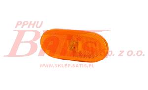 LAMPA horpol OBRYSOWA DIODOWA ŻÓŁTA OWALNA 12/24V