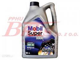 OLEJ mobil / 4 litry 15W40 SUPER 1000 X1 SILNIKOWY