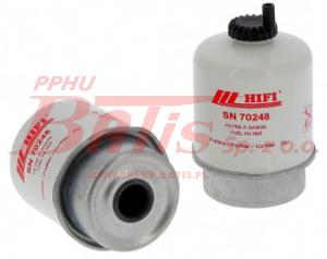 WKŁAD FILTRA PALIWA, SEPARATOR WODY, 30 MICRONÓW, SILNIK JCB DIESELMAX, POMIĘDZY NUMERAMI MASZYN 960000-973836 (03.2004-07.2006), JCB 3CX 4CX