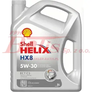 OLEJ shell SILNIKOWY SHELL HELIX ULTRA ECT HX8 5W30 5L