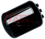 ZBIORNIK febi POWIETRZA 20L. / L-411,5 mm / D-276 mm MERCEDES ACTROS MP2/MP3 AXOR 2 ATEGO ECONIC