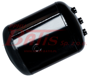 ZBIORNIK febi POWIETRZA 20L. / L-411,5 mm / D-276 mm MERCEDES ACTROS MP2/MP3 AXOR 2 ATEGO ECONIC