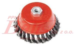 SZCZOTKA DO SZLIFOWANIA DOCZOŁOWA . Fi 75 Z GWINTEM