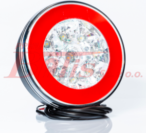 LAMPA fristom COFANIA OKRĄGŁA DIODOWA ZE ŚWIATŁEM POZYCYJNYM