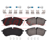 KPL KLOCKÓW febi HAMULCOWYCH MAN TGE / VW CRAFTER P/T