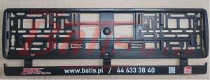 RAMKA batis / czarna DO TABLIC REJESTRACYJNYCH