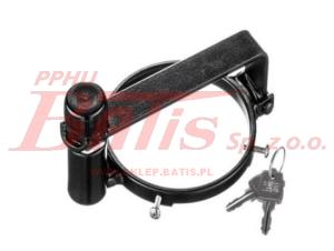 ZABEZPIECZENIE kraj / fi 80 ANTYKRADZIEŻOWE / patent otwierany na kluczyk/  WLEWU PALIWA FI 80 MM, PROSTE DAF, VOLVO,RENAULT, MAN ,MERCEDES, IVECO