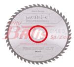 PIŁA metabo TARCZOWA  „precision cut wood – professional”, 190x30, Z48 WZ 15°