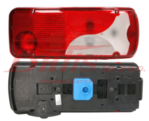 LAMPA vignal / prawa TYLNA Z ALARMEM WSTECZNYM SCANIA P/G/R/T / 24v z sygnałem cofania , obrysowe boczne, złącze: rear AMP 7PIN Bayonet /