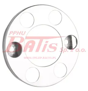 OSŁONA otp KOŁA 6 OTWORÓW /OTWÓR EM 17,5/ / kolor szary / pusty środek /