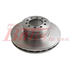 TARCZA febi HAMULCA 335*34*92*102*120 MERCEDES ATEGO PRZEDNIA / dane techniczne notatka /