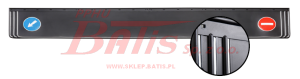 OSŁONA kraj PRZECIWBŁOTNA NACZEPY/2360x360mm / z nakazem i zakazem jazdy /    / kpl montażowy - 0261744 /
