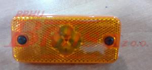 LAMPA vignal OBRYSOWA POMARAŃCZOWA DIODOWA / mocowanie na dwie śruby / DAF/RVI/IVECO/MAN / dioda / wtyczka do lampy 065559 / opakowanie 35 szt. /