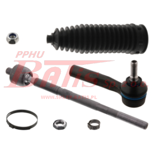 DRĄŻEK febi / prawy KIEROWNICZY BOCZNY / z końcówką, opaskami, osłonami /