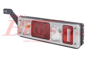 LAMPA hella TYLNA LEWA KRONE HYBRYDOWA 8-FUNKCYJNA/ ŚWIATŁO COFANIA LED/ STOP LED/ OBRYS ROGOWY  / druga strona 230548 /