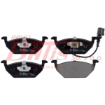 KPL. febi / tył KLOCKÓW HAMULCOWYCH / AUDI A1, A1 CITY CARVER, A3; SEAT CORDOBA, IBIZA III, IBIZA IV, IBIZA IV SC, IBIZA IV ST, IBIZA V, LEON, MII, TOLEDO II, TOLEDO IV; SKODA CITIGO 1.0-Electric 09.96-