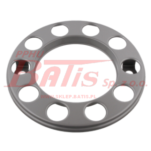 OSŁONA kraj KOŁA 10 OTWORÓW / kolor szary / pusty środek /