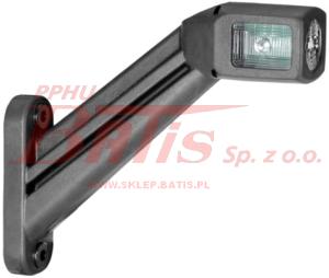 LAMPA hella / prawa OBRYSOWA NA WYSIĘGNIKU POTRÓJNA HOR53 12/24V BIAŁA, CZERWONA, POMARAŃCZOWA
